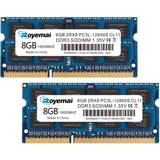 DUOMEIQI ROYEMAI 16GB Kit 2X8GB 12800 Sodimm RAM, DDR3 1600 Mhz PC3-12800 8GB Sodimm DDR3/DDR3 PC3/PC3 2