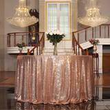 Gold Tablecloths 229cm inch Wedding Tablecloth Gold