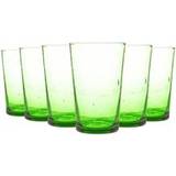 Green Drinking Glasses Nicola Spring Meknes Recycled Highball Drinking Glass