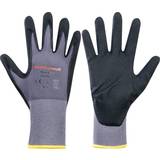 Black Disposable Gloves Honeywell Polytil Flex Nitile Coated Gey/Black Gloves