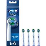 Oral-B Dental Care Oral-B B Precision Clean White Toothbrush Head Pack of 4 Counts