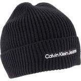 Calvin Klein Headgear Calvin Klein institutional embro beanie Black One