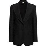 Gucci Outerwear Gucci GG jacquard wool blazer black