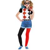 Amscan 9906097 Girls Classic Official Licensed Warner Bros Harley Quinn Child Kids Fancy Dress Costume 12-14 Years