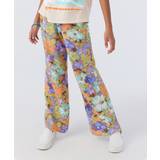 Florals - Shorts Trousers O'Neill Girls' Casual Pants MUL Purple & Orange Floral Tommie Smocked Wide-Leg Pants Girls