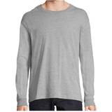 Unisex - Viscose T-shirts Sols Pioneer Marl Long-Sleeved T-Shirt Grey