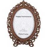 Photo Frames Happy Homewares Aged Bronze Scrollwork Designed Picture Photo Frame