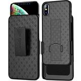 Aduro iPhone XR Holster Case Combo Shell & Holster Case for Apple iPhone XR