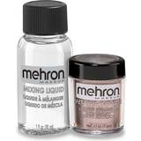 Liquids Powders Mehron Makeup Metallic Powder .17 oz with Mixing Liquid 1 oz LAVENDER