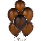 Latex Balloons Shatchi Latex Balloons Dark Brown 12 Inches For All Occasions 25Pcs