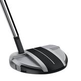 Black Golf Balls TaylorMade Spider GT Rollback Silver/Black Single Bend Putter