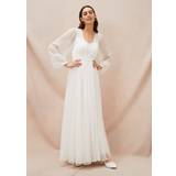 Women Dresses on sale Phase Eight Mariana Pleated Wedding Dress, Pearl