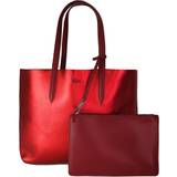 Lacoste Bags Lacoste Anna Reversible Womens Red Tote Bag Textile One Size