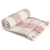 Checkered Blankets Emma Barclay Frisco Blankets Pink