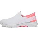 Walking Shoes Skechers Performance Go Walk Mia Hands Free Slip-Ins White/Pink Women's Shoes White