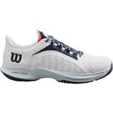 Men Racket Sport Shoes Wilson Hurakn Pro M - White/Cooling Spray/Navy Blazer