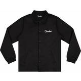 Clothing Fender Spaghetti Logo Coaches Jacket Black
