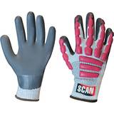 Grey Disposable Gloves Scan SCAGLOAIXL Anti-Impact Latex Cut Gloves Size 10