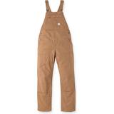 Brown Overalls Carhartt Women's Canvas Overalls, Large, Brown Holiday Gift