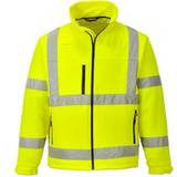 EN ISO 20471 Work Jackets Portwest S424 Hi Vis Softshell jacket Yellow