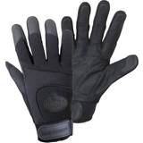 FerdyF. BLACK SECURITY Mechanics 1911-11 Clarino faux leather Work glove gloves 11, CAT II Pair