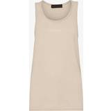 Fear of God ESSENTIALS Taupe Bonded Tank Top Silver Cloud