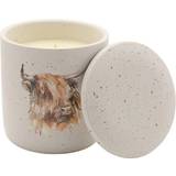 Ceramic Scented Candles Jar Highland Cow Home Fragrance Orchard Scented Candle