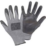 Showa Disposable Gloves Showa 546 Schnittfeste Arbeitshandschuhe, PU-Beschichtung, verstärkt mit HPPE, 1,3 mm dick, Grau