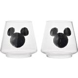 Advent Candle Holders Disney Shapes Set of 2 Glass Advent Candle Holder 2pcs