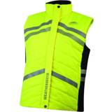 Padded Vests Children's Clothing on sale Weatherbeeta Boys Childs Reflective Quilted Gilet Hi Vis Yellow