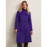 Purple - Women Coats Phase Eight Susanna Wool Blend Coat