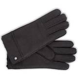 Silk Gloves & Mittens Roeckl Lederhandschuhe Bergen, black schwarz