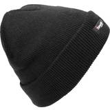 Floso Kids/Childrens Knitted Winter/Ski Hat With Thinsulate Lining 3M 40g 10-13 years Black