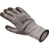 Grey Work Gloves Scan Breathable Microfoam Nitrile Gloves Grey