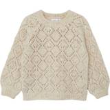 18-24M Knitted Sweaters Name It Tassie Long Sleeved Knitted Pullover - Pure Cashmere (13225025)