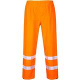 3XL Work Pants Portwest Hi-Vis Traffic Trousers Orange