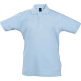 S Polo Shirts Children's Clothing SOLS Kids Unisex Summer II Pique Polo Shirt Green/Orange/Pink
