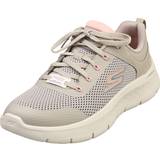 Skechers Sport Shoes Skechers Go Walk Flex Womens Fashion Trainers in Taupe Pink