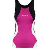 Skins Sportswear Garment Clothing Skins Triathlon Compression Sleeveless Pink Womens Racer Back Top T49085051 UK