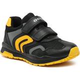 Geox Children's Shoes Geox Pavel Sneaker, Black/Yellow