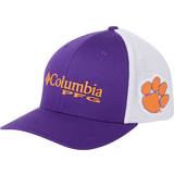 Purple - Women Caps Columbia PFG Mesh Cap Clemson University/Vivid Purple