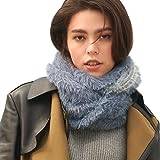 Bravo KM CHOICE ONE Scarf Versatile Shawl & Cosy Wrap with Wearable Styles, Warm Stretchable Fabric with Softener & Antistatic Finish, Azo-Free Dye For Women & Men, Capped Blue