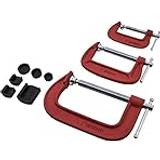 AmTech G-Clamps AmTech 3 G Set With Soft Jaws G-Clamp