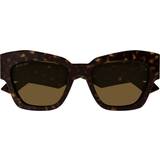 Gucci Unisex Sunglasses Gucci Tortoiseshell Cat-Eye HAVANA-HAVANA-BROWN