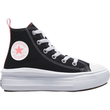 Converse Trainers Children's Shoes Converse Kid's Canvas Color Chuck Taylor All Star Move - Black/Pink Salt/White