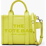 Yellow Handbags Marc Jacobs Womens Limoncello The Leather Mini Tote Bag