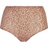 Leopard Knickers Chantelle Soft Stretch Leopard Print High Waisted Knickers