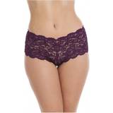 Camille Men's Underwear Camille Three Pack Floral Lace Boxer Shorts Aubergine 18-20