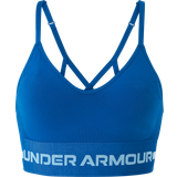 Sports Bras - Sportswear Garment Under Armour Seamless Low Long Sports Bras Women petrol