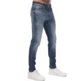 Tommy Hilfiger Men's Mens Simon Skinny Faded Jeans Blue